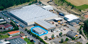 Anton Baumbusch GmbH Vermietung von Gewerbeflächen in Buchen Industriehalle